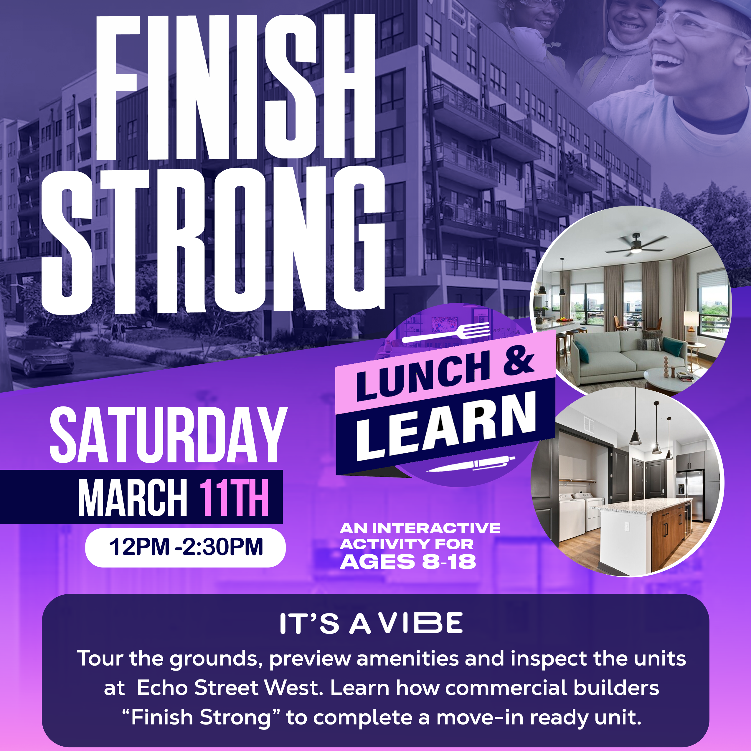 Finish Strong, Lunch and Learn 3-11-23